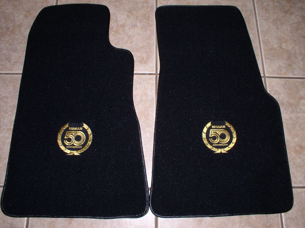 Fs Reproduction 1984 300zx 50th Ae Turbo Floor Mats Zcar Forum