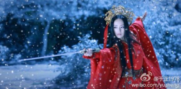 Tạo hình của mỹ nhân vào vai sư phụ của Tiểu Long Nữ và những nữ phụ