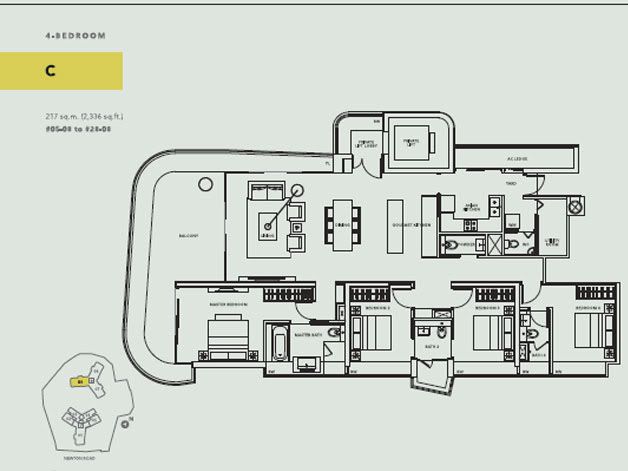 4-Bedroom (Type C)