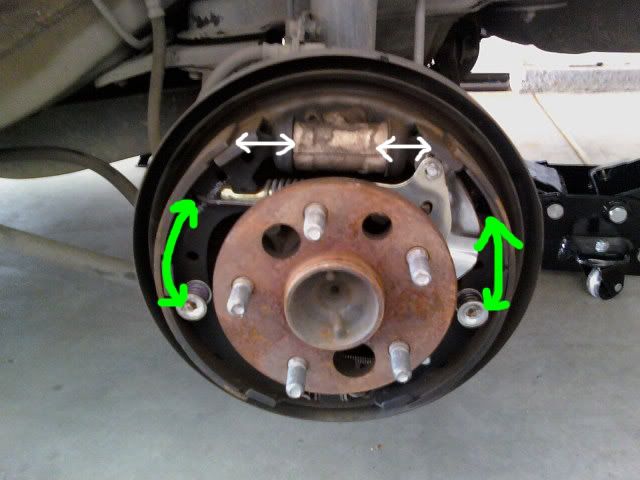 2004 toyota corolla rear brake drum removal #5