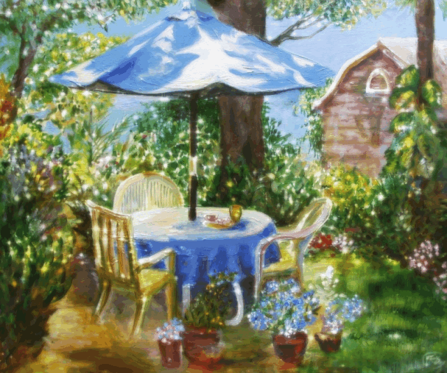 Vintage garden