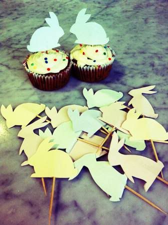 Easter Red Velvet Cupcakes