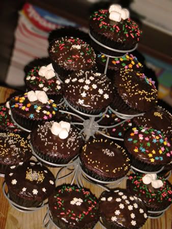 Christmas Red Velvet Cupcakes