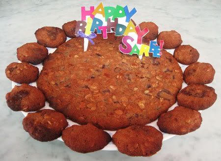 Banana Choco Chunk Chewy Cake