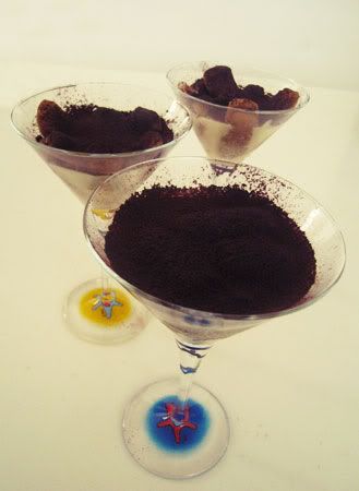 Tiramisu in a glass