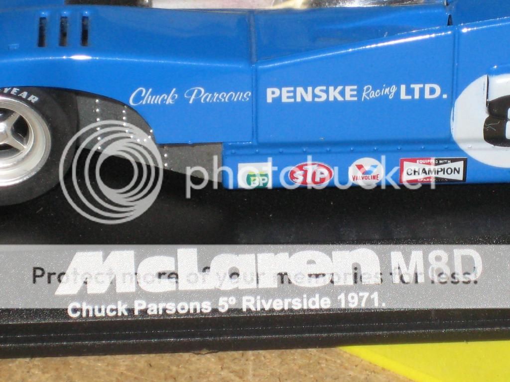 1 32 Scale Slot Car Vanquish McLaren M8D Aluminum Wheels Penske BWA Ninco Can Am