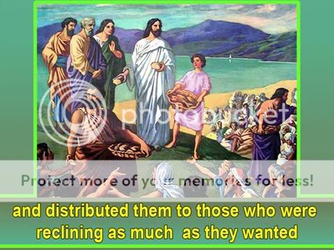 B17th - Jesus Feeds 5,000 Men - John Chapter 06 Verses 01 To 15 - 17th ...