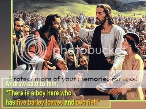 B17th - Jesus Feeds 5,000 Men - John Chapter 06 Verses 01 To 15 - 17th ...